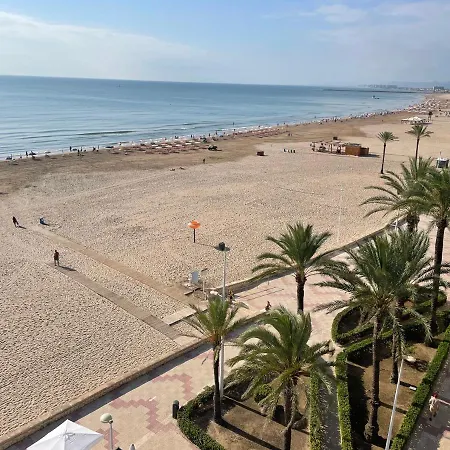 Primera Linea En Cullera Con Piscina. Inmejorables Vistas Exterior photo
